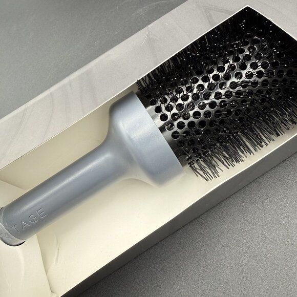 Hairitage Round We Go Ceramic Ion Thermal 54mm Hair Brush Gray Curling Drying - Picture 2 of 5